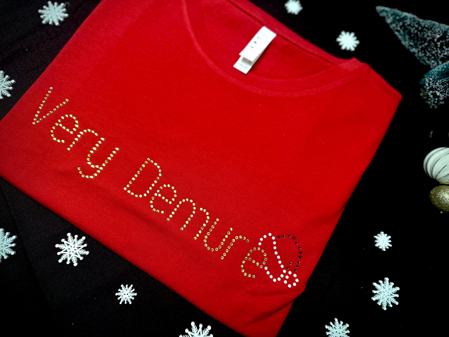 Very Demure Holiday Hat Tee